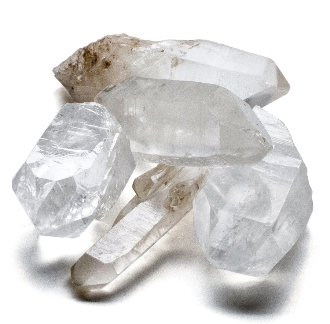 quartz crystals